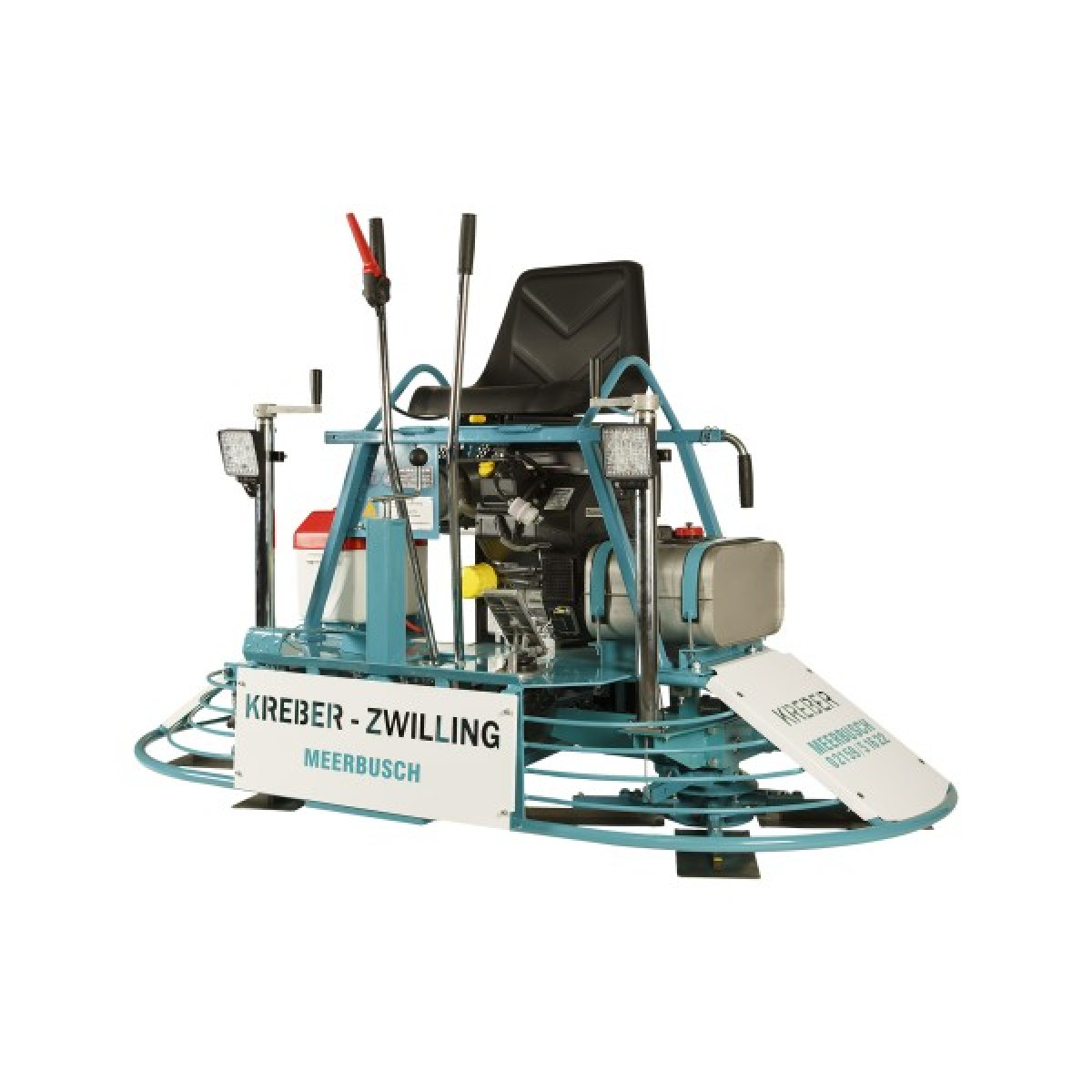 Kreber Aufsitzglättmaschine K436-2T – aufsitzbar mieten