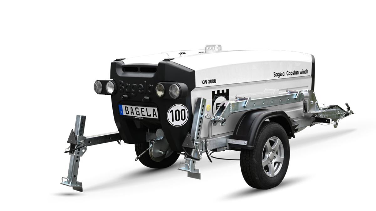 Kabelziehwinde Bagela KW 3000 Winde mieten – 2