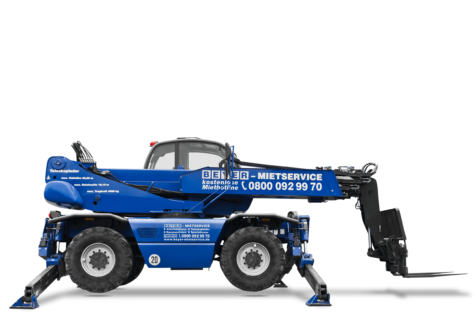 Teleskoplader TSR 2150 P mieten – 3