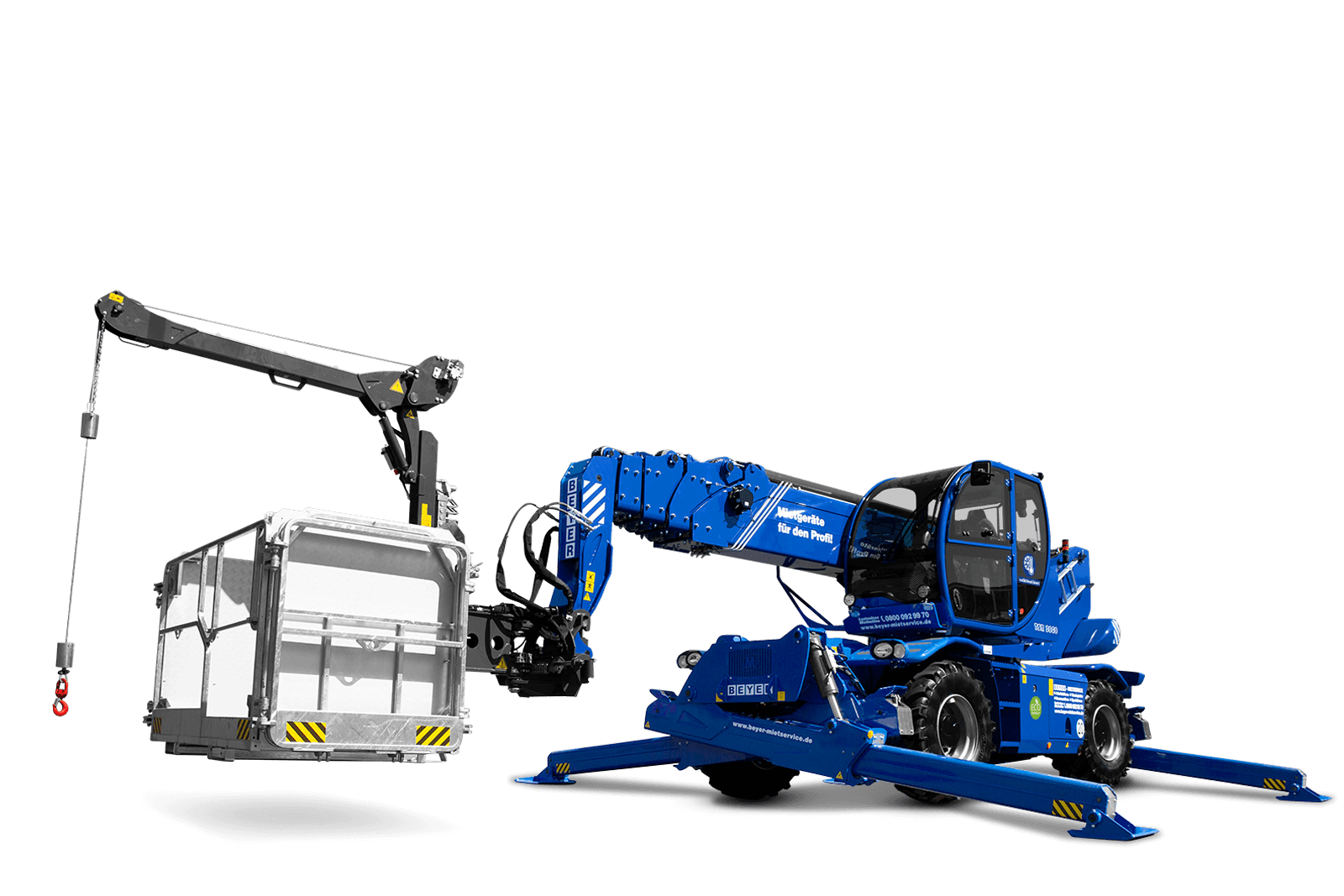 TSR 3060 mit Arbeitskorb und Winde mieten – 2