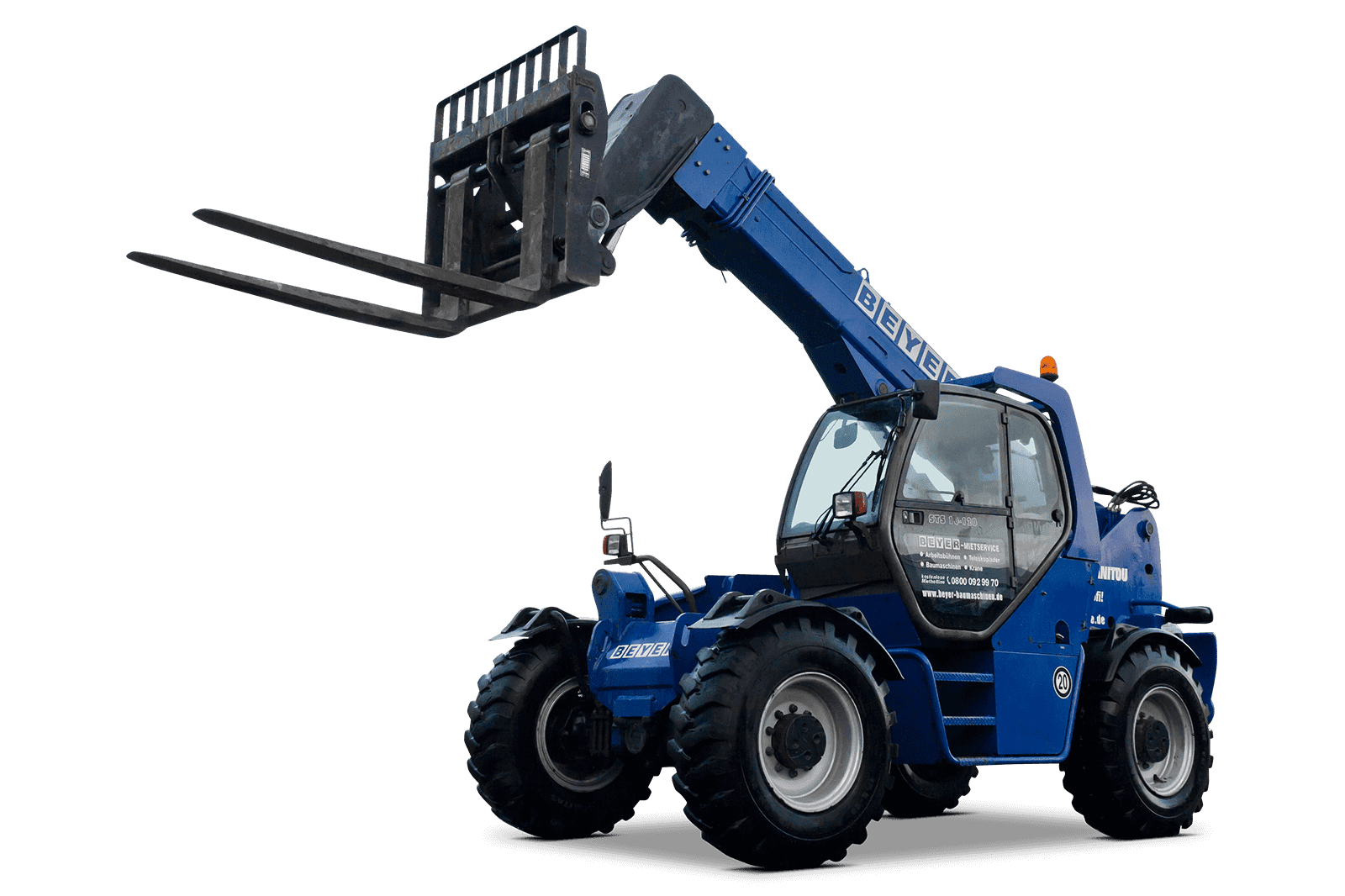 Schwerlast-Telelader STS 10-120 mieten – 2