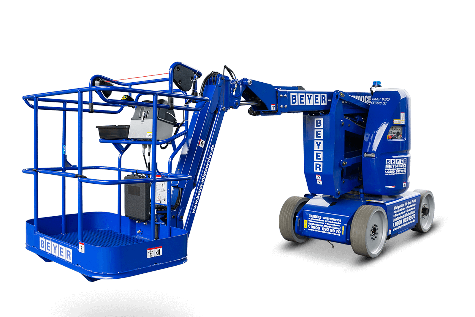 E-Gelenkarbeitsbühne GTB 120 EK-3d II mieten