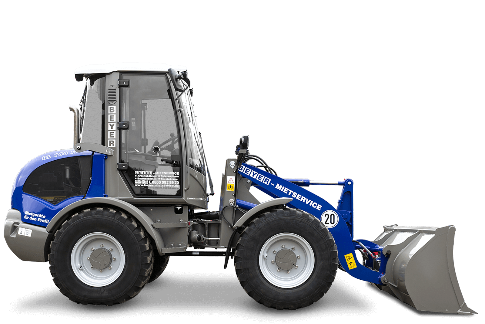 Radlader RL 100 II mieten – 3