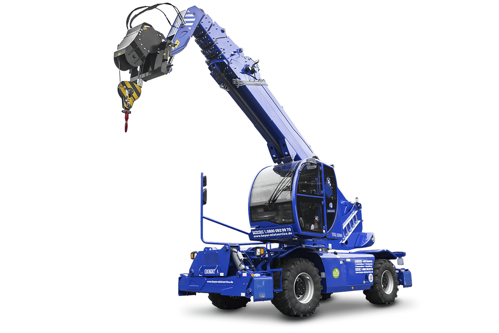 TSR 3580 mit Seilwinde 8 t mieten – 2