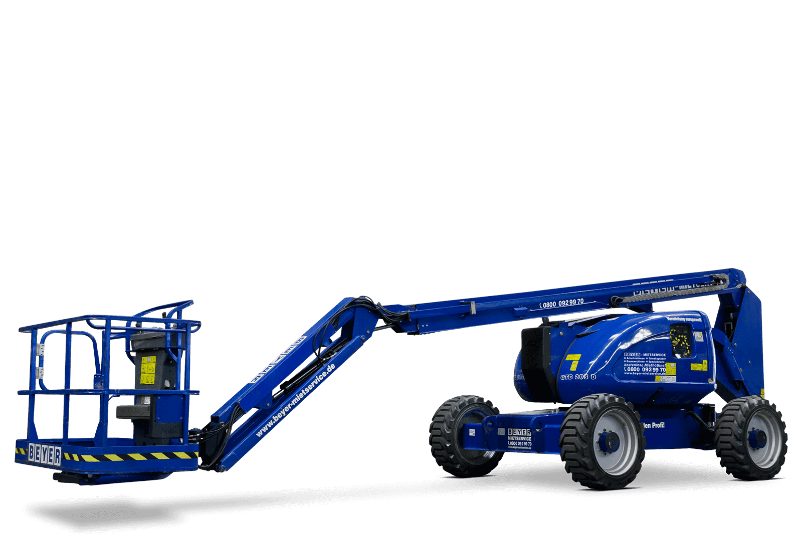 Gelenksteiger GTB 203 D mieten