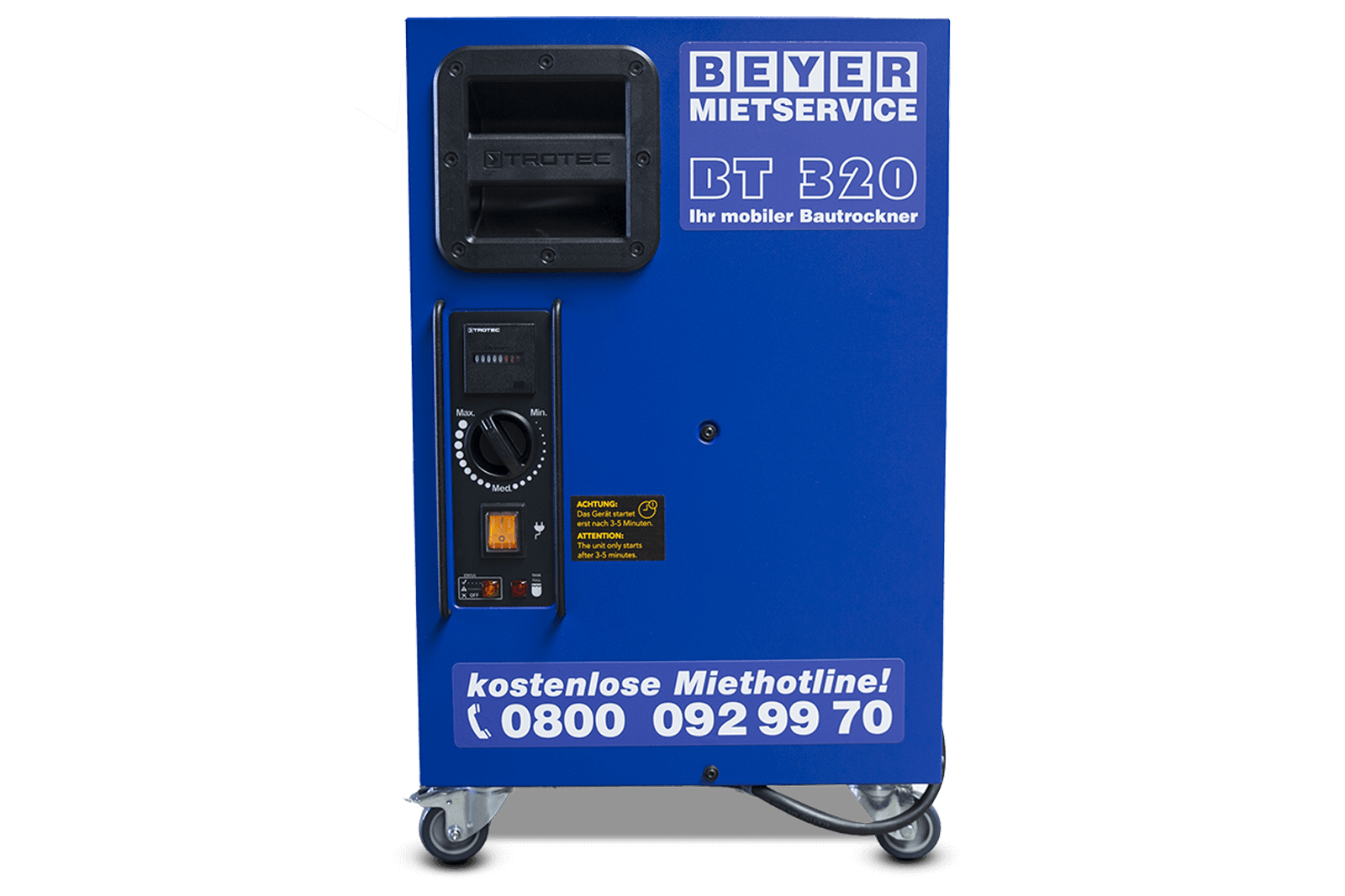 Bautrockner BT 320 mieten – 2
