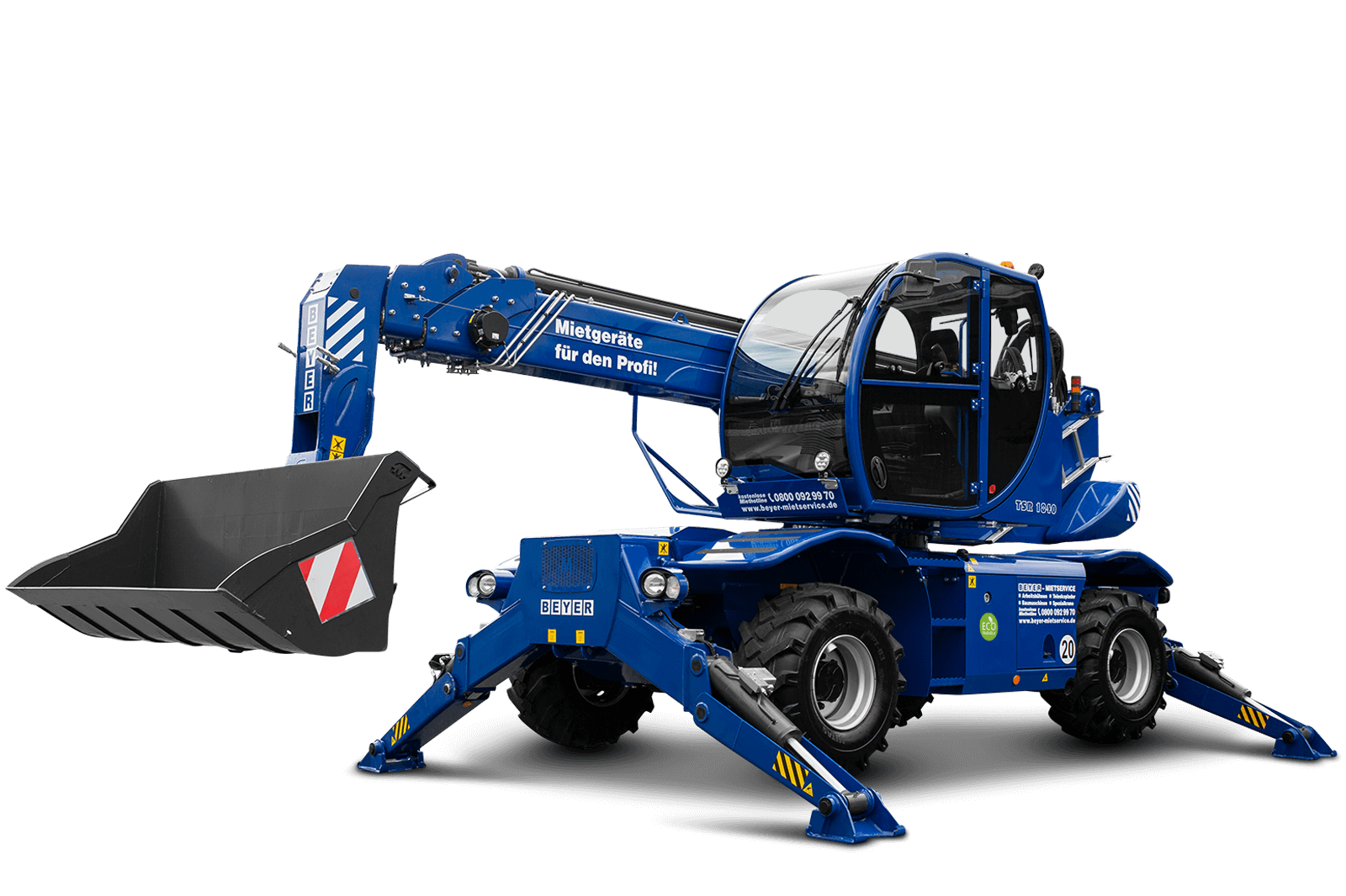 TSR 1840 mit Schaufel 1000 l mieten