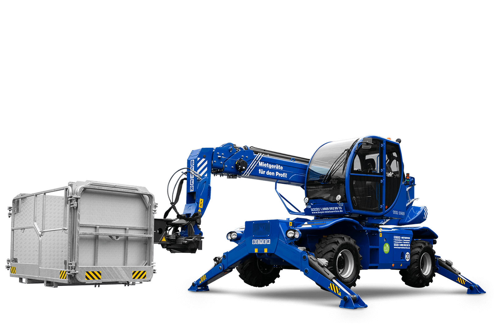 TSR 1840 mit Arbeitskorb 500 kg mieten – 2
