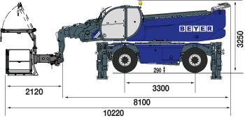 TSR 3580 mit Arbeitskorb-Winde mieten – 4