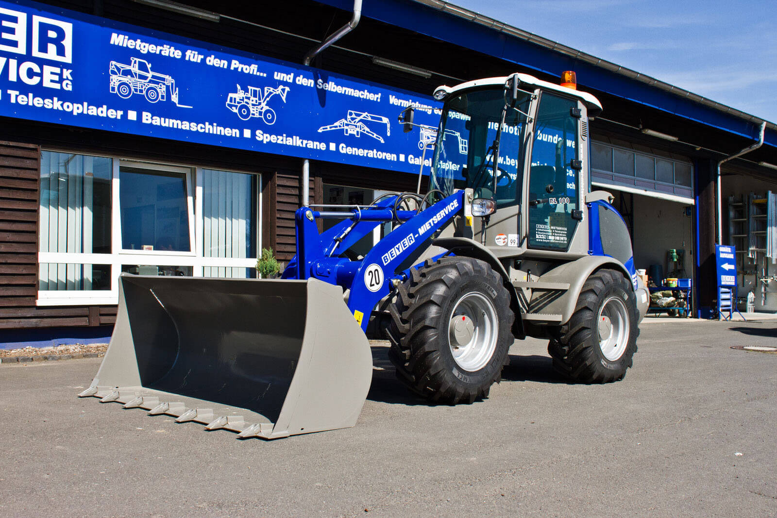 Radlader RL 100 mieten – 4