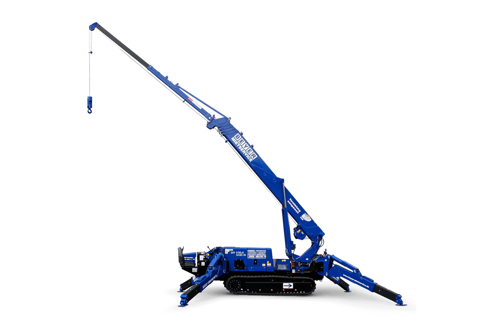 Minikran MC 168.4 D/E K II mieten
