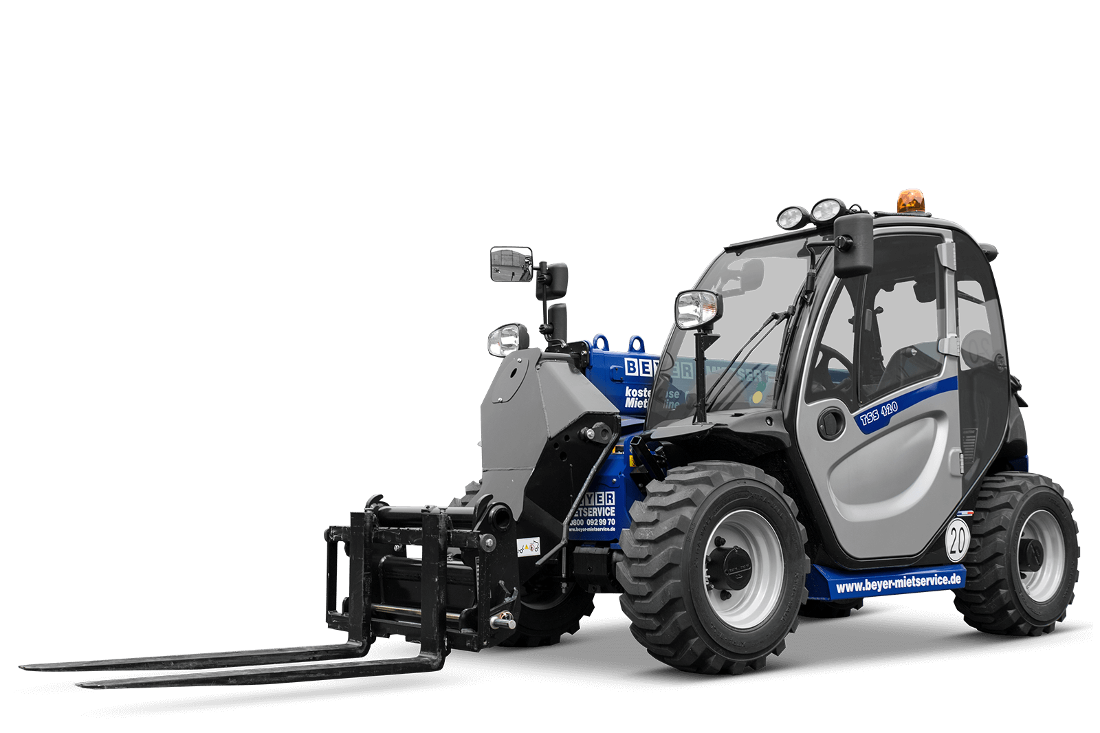 Teleskoplader TSS 420 mieten