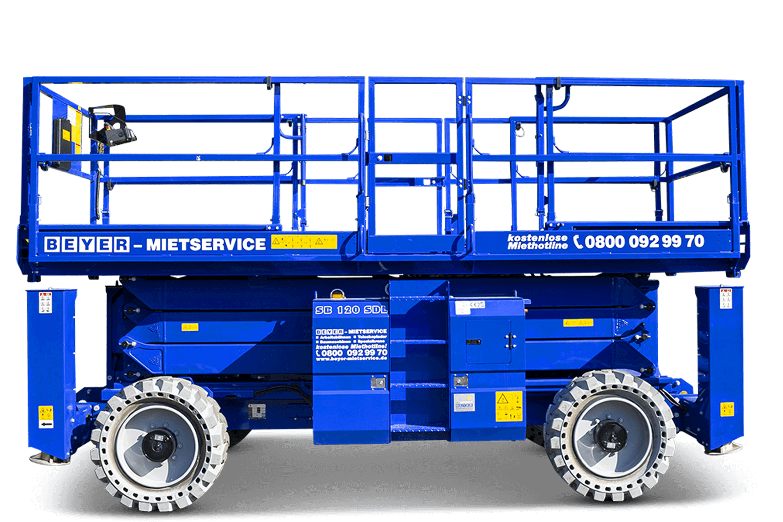 Scherenhebebühne SB 120 SDL mieten – 2