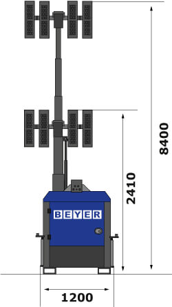 Lichtcube LC 1280/9 E mieten – 4