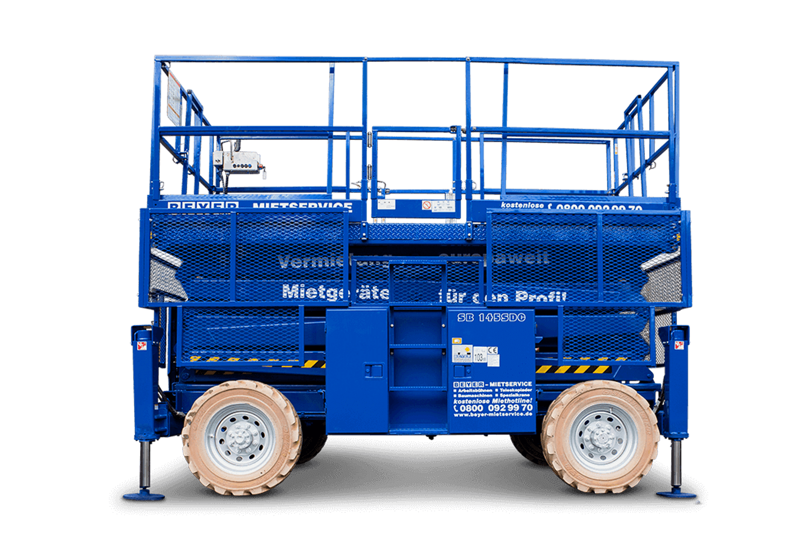 Scherenhubarbeitsbühne SB 145 SDC mieten – 4