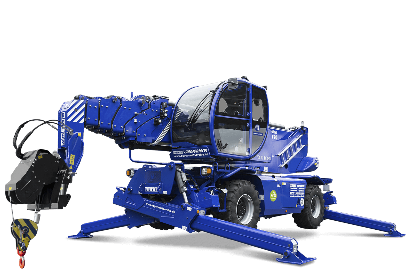 TSR 3580 mit Seilwinde 8 t mieten