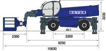 TSR 2780 NK + mit Arbeitskorb 1000 kg mieten – 4