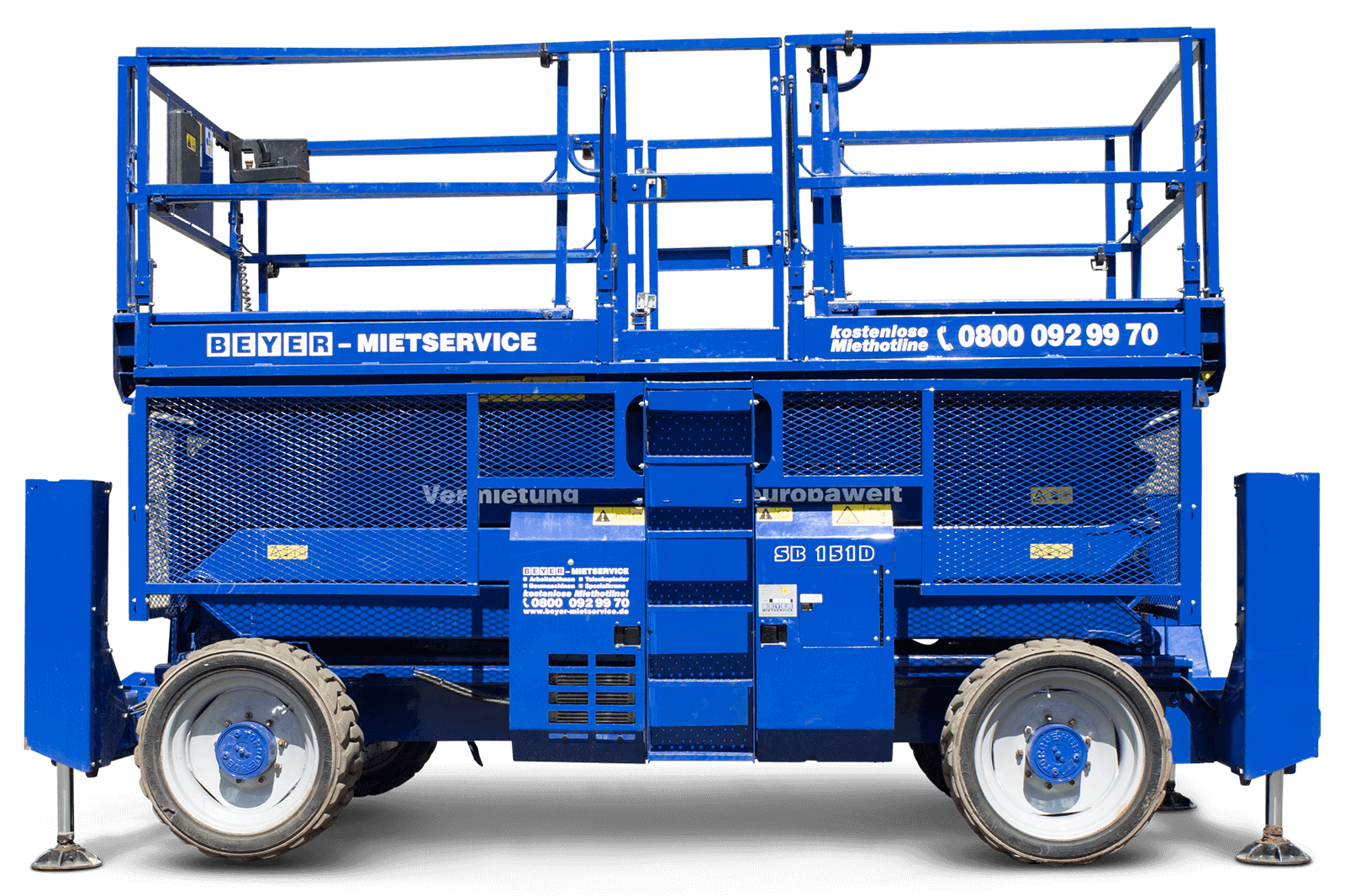 Diesel-Hubbühne SB 151 SDL mieten – 4