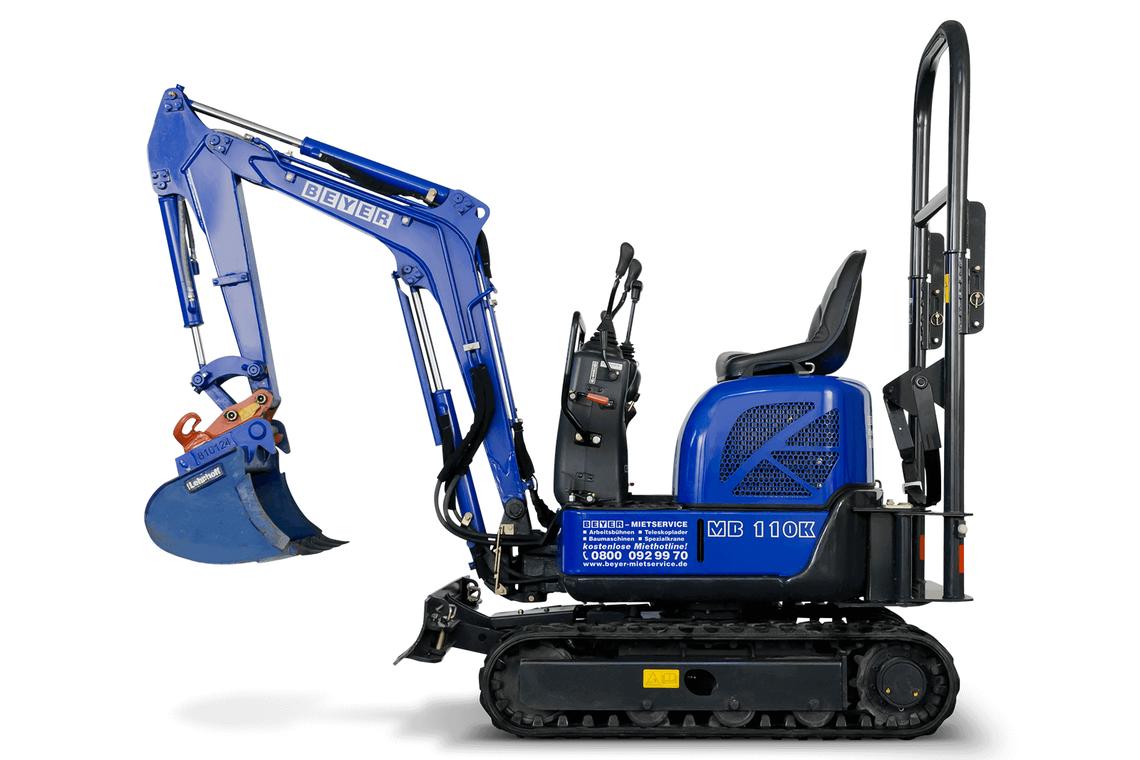 Minibagger MB 110 K mieten – 4