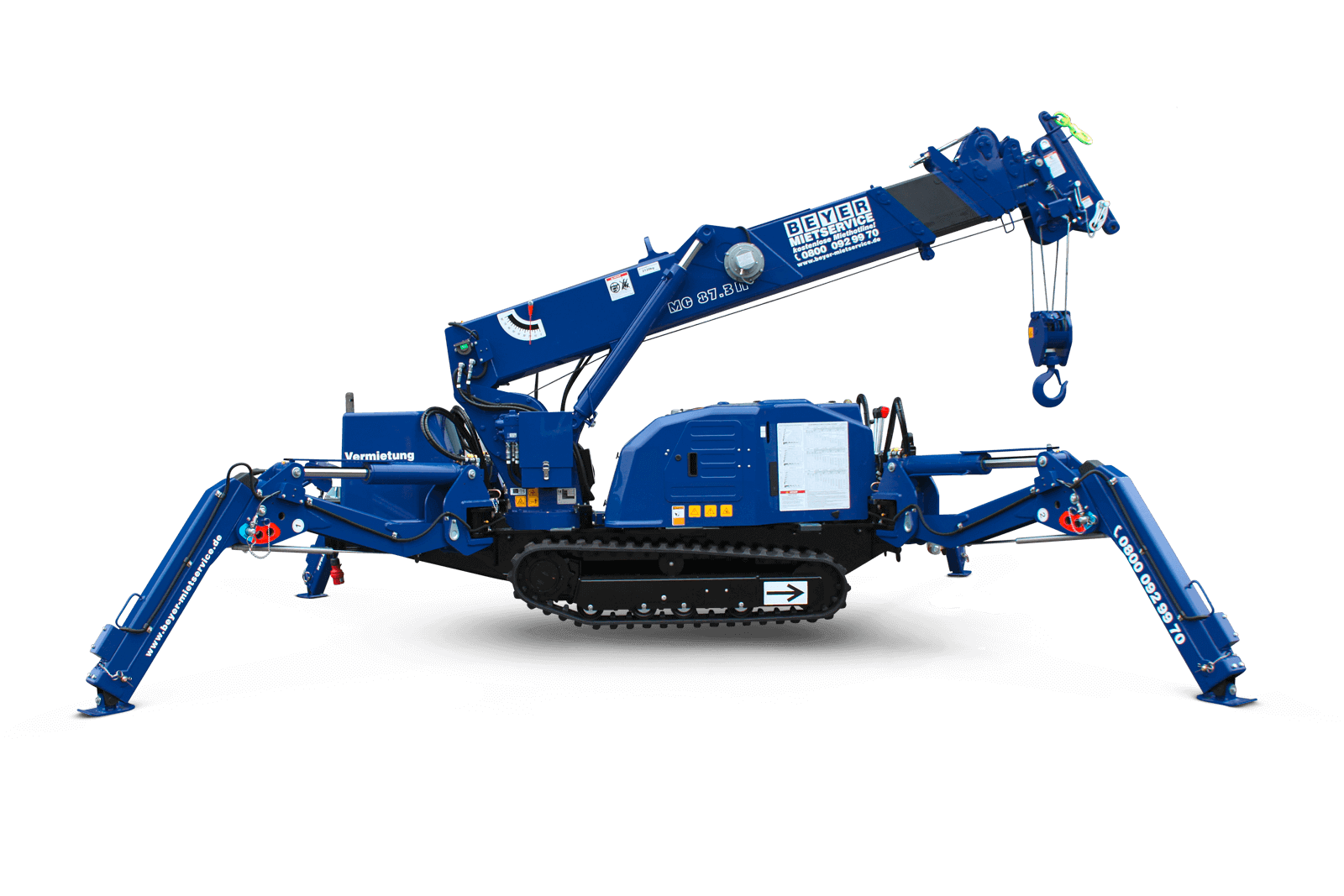 Minikran MC 87.3 D/E II mieten – 3