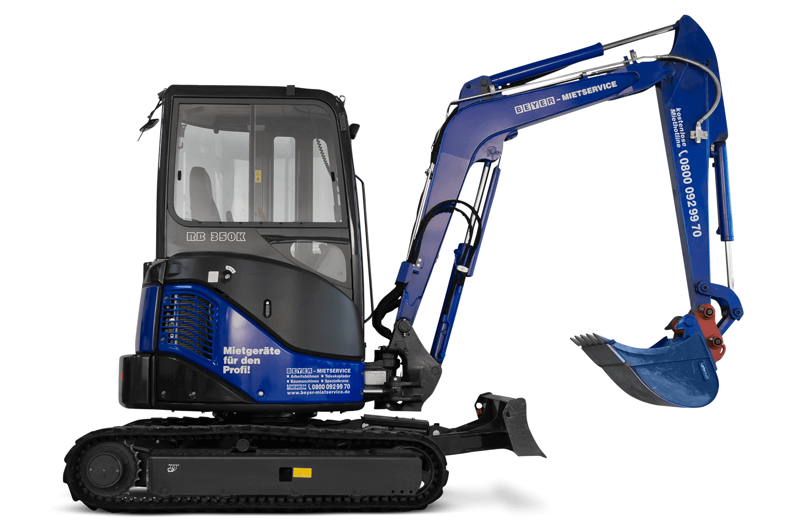 Raupenbagger RB 350 K mieten – 2
