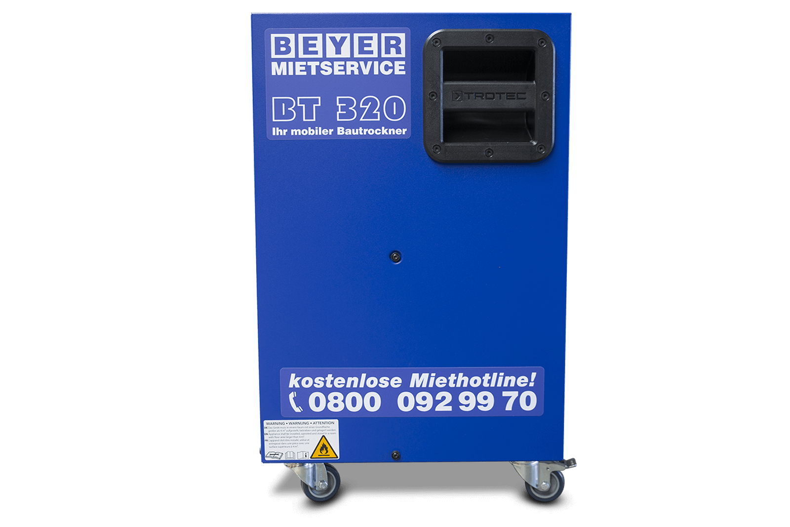 Bautrockner BT 320 mieten – 3