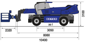 TSR 2660 mit Arbeitskorb 1000 kg mieten – 4