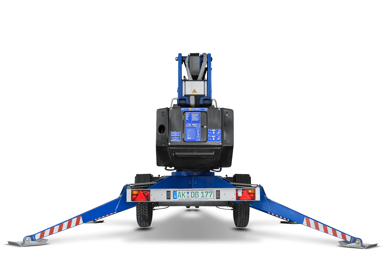Anhänger-Hebebühne AB 165 E/D mieten – 3