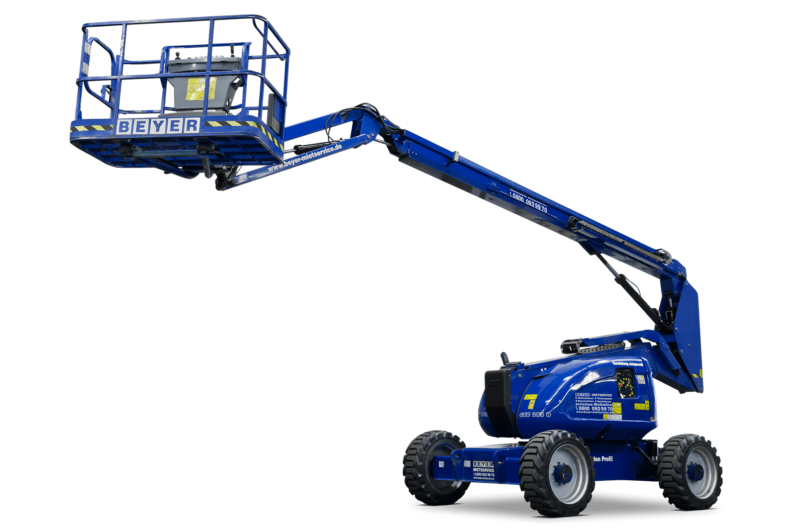 Gelenksteiger GTB 203 D mieten – 2