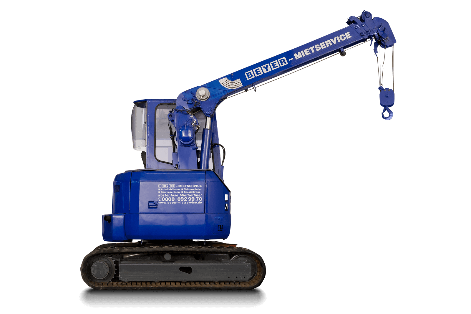 Raupen-Minikran RC 93.3 D mieten – 3