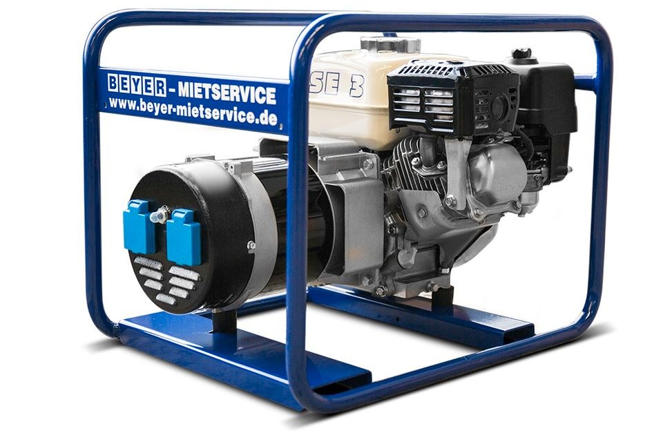Stromgenerator mieten in Freudenberg bei BEYER-Mietservice KG