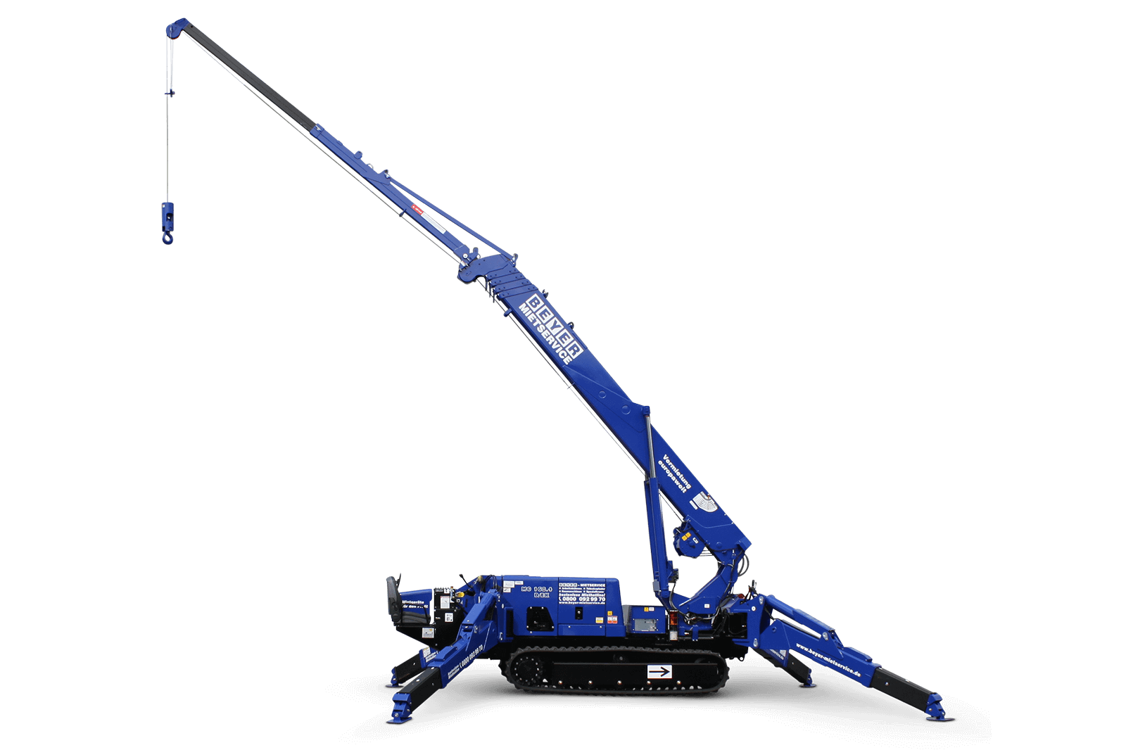 Spezialkran MC 168.4 D/E K mieten