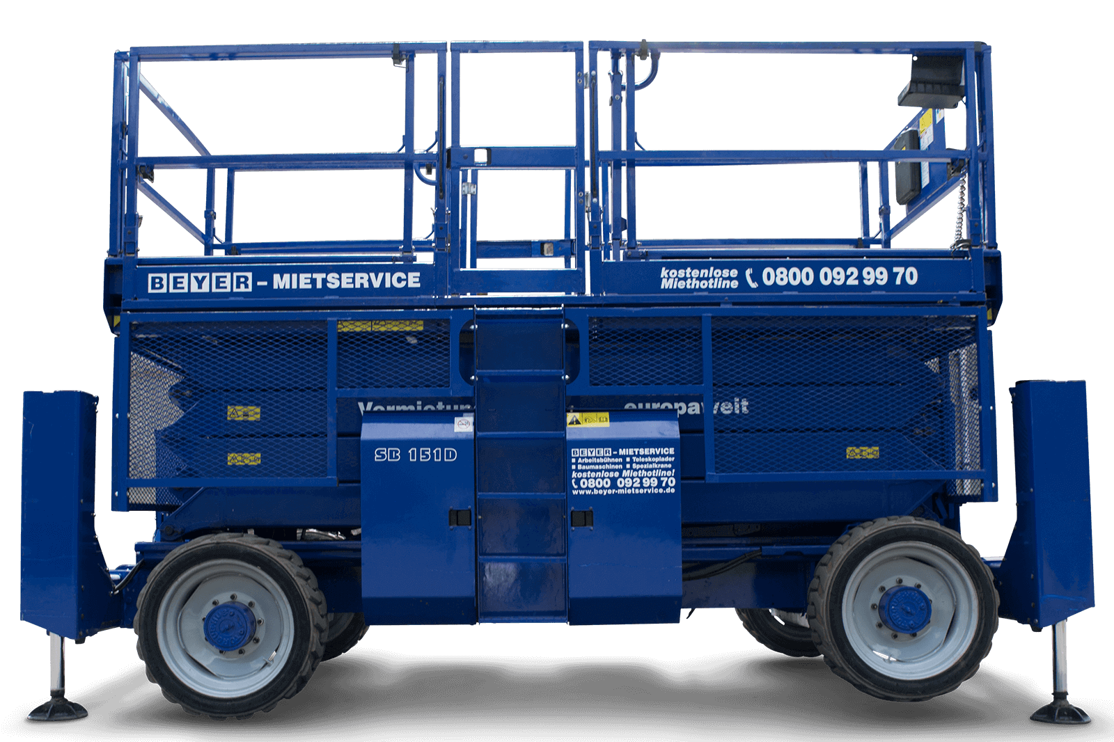 Diesel-Hubbühne SB 151 SDL mieten – 3