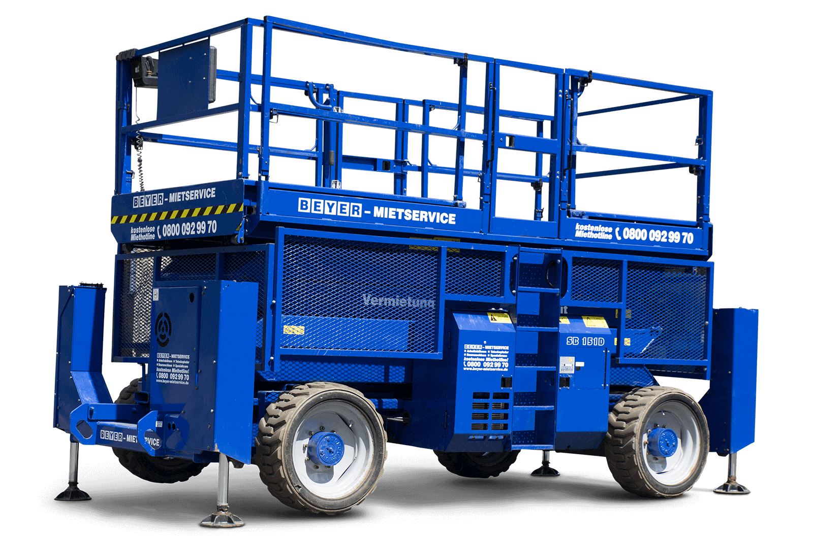 Diesel-Hubbühne SB 151 SDL mieten