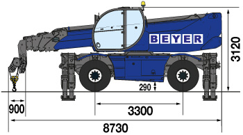 TSR 2670 mit Seilwinde 6 t mieten – 4