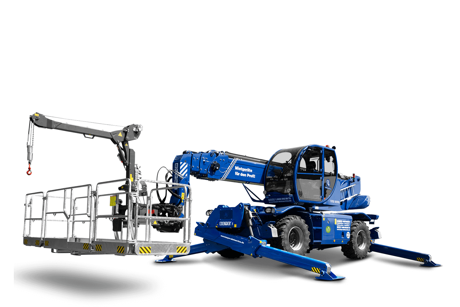 TSR 2670 mit Arbeitskorb und Winde mieten