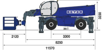 TSR 2780 NK + mit Arbeitskorb 500 kg mieten – 4