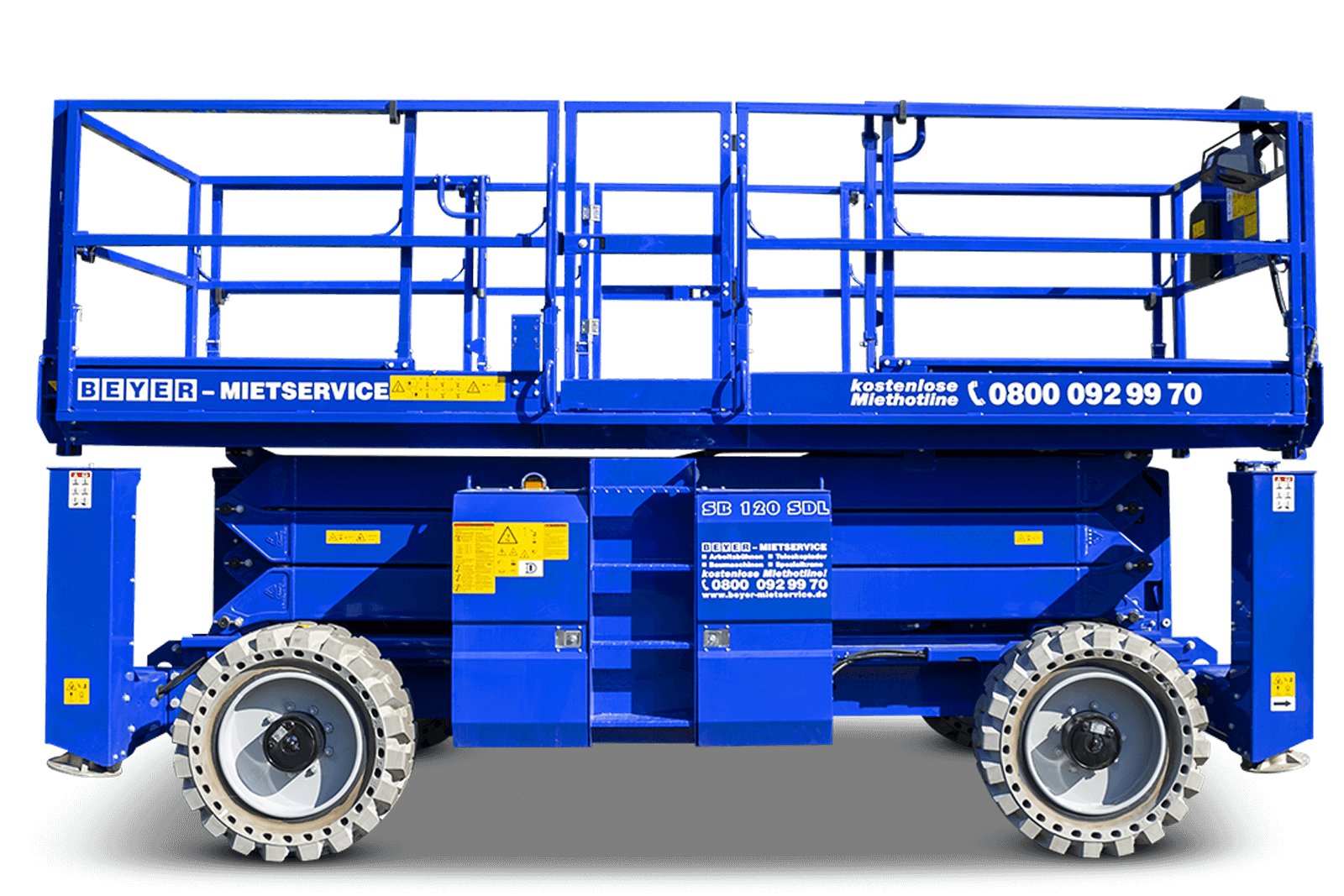 Scherenhebebühne SB 120 SDL mieten – 3