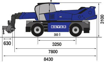 TSR 3060 II mit Lasthaken 6 t mieten – 4