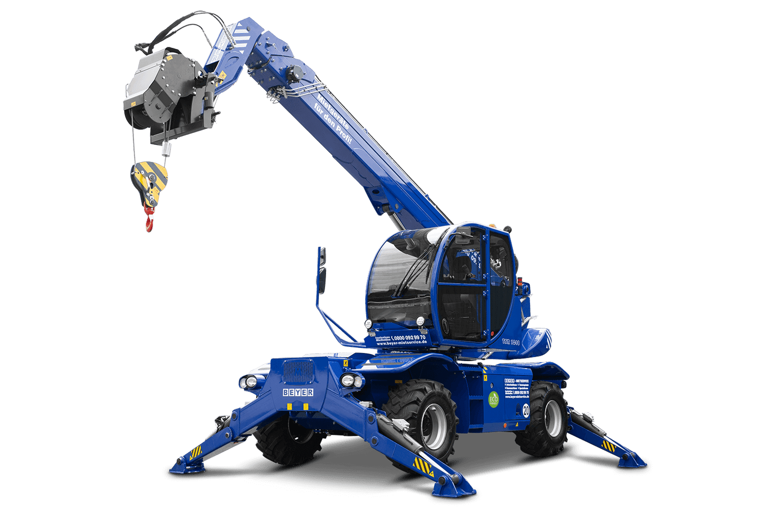 TSR 1840 mit Seilwinde 5 t mieten – 2
