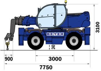 TSR 1840 mit Seilwinde 5 t mieten – 4