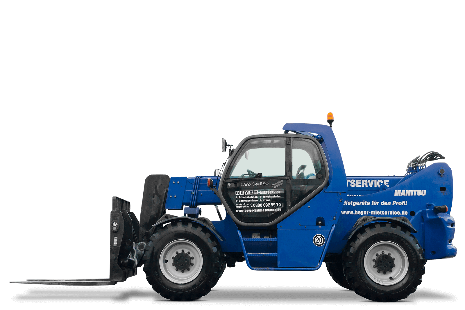 Schwerlast-Telelader STS 10-120 mieten – 3