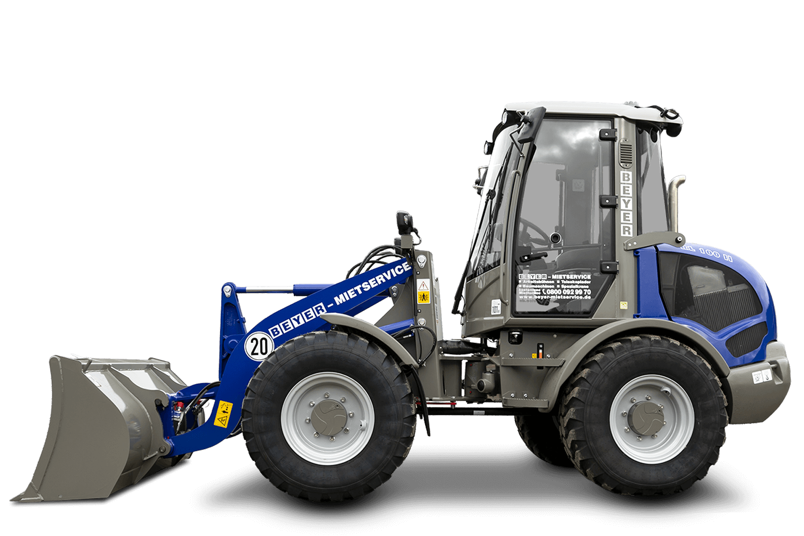 Radlader RL 100 II mieten – 2