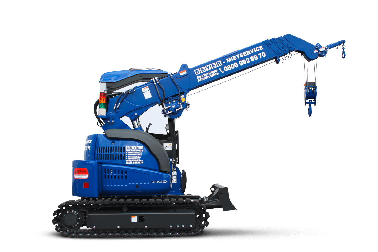 Miniraupenkran RC 93.3 MD mieten – 3