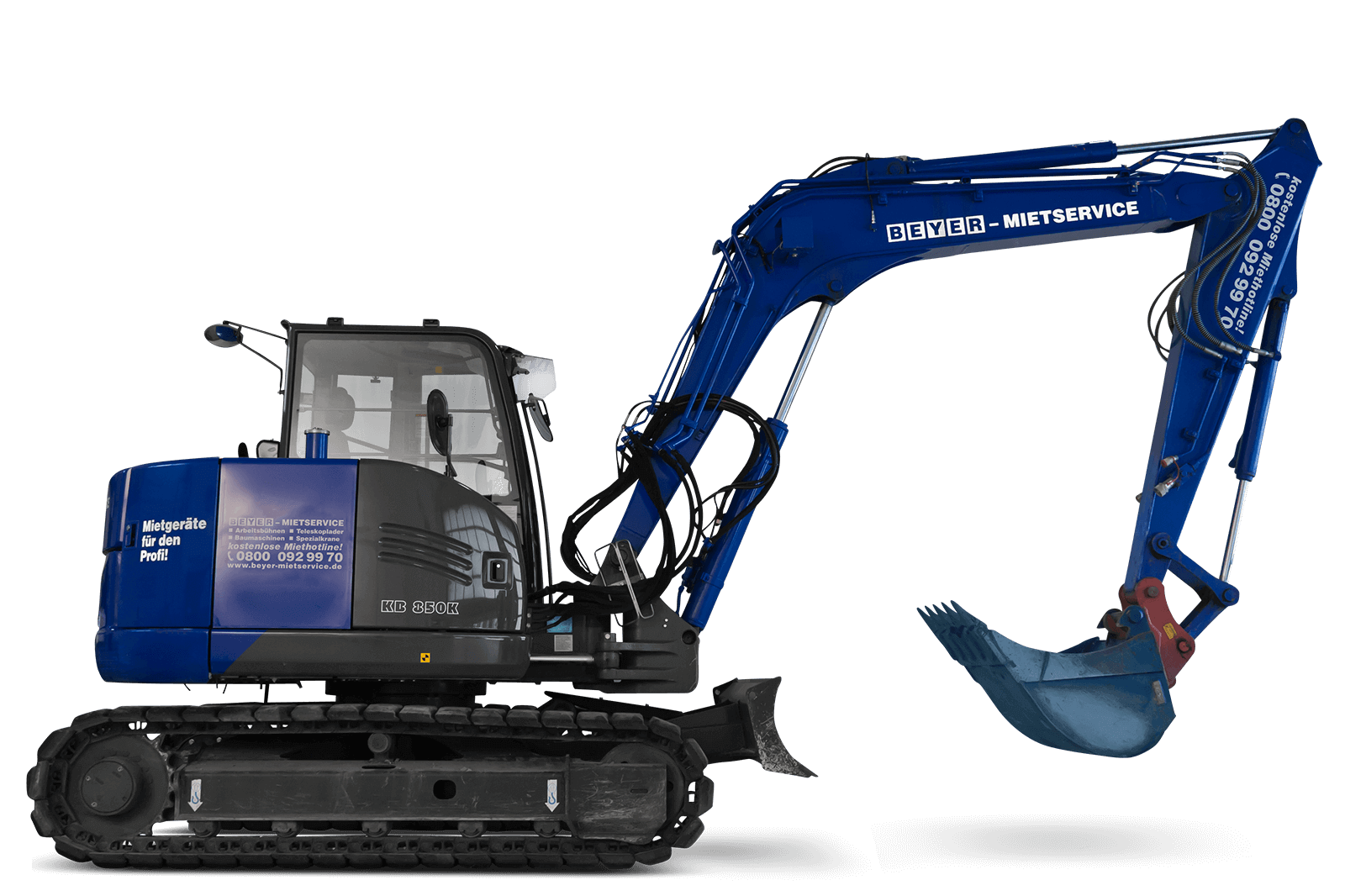 Kettenbagger KB 850 K mieten – 2