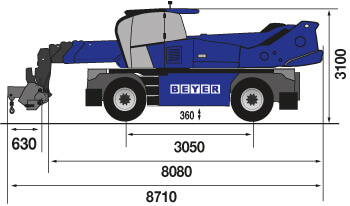 TSR 2660 mit Lasthaken 6 t mieten – 4