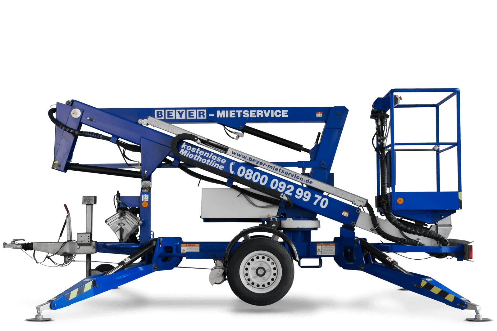 Anhänger-Arbeitsbühne AB 122 GTE II mieten – 3