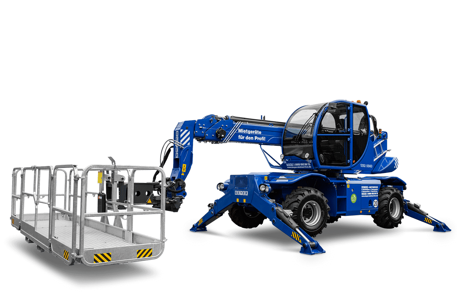 TSR 1840 mit Arbeitskorb 1000 kg mieten