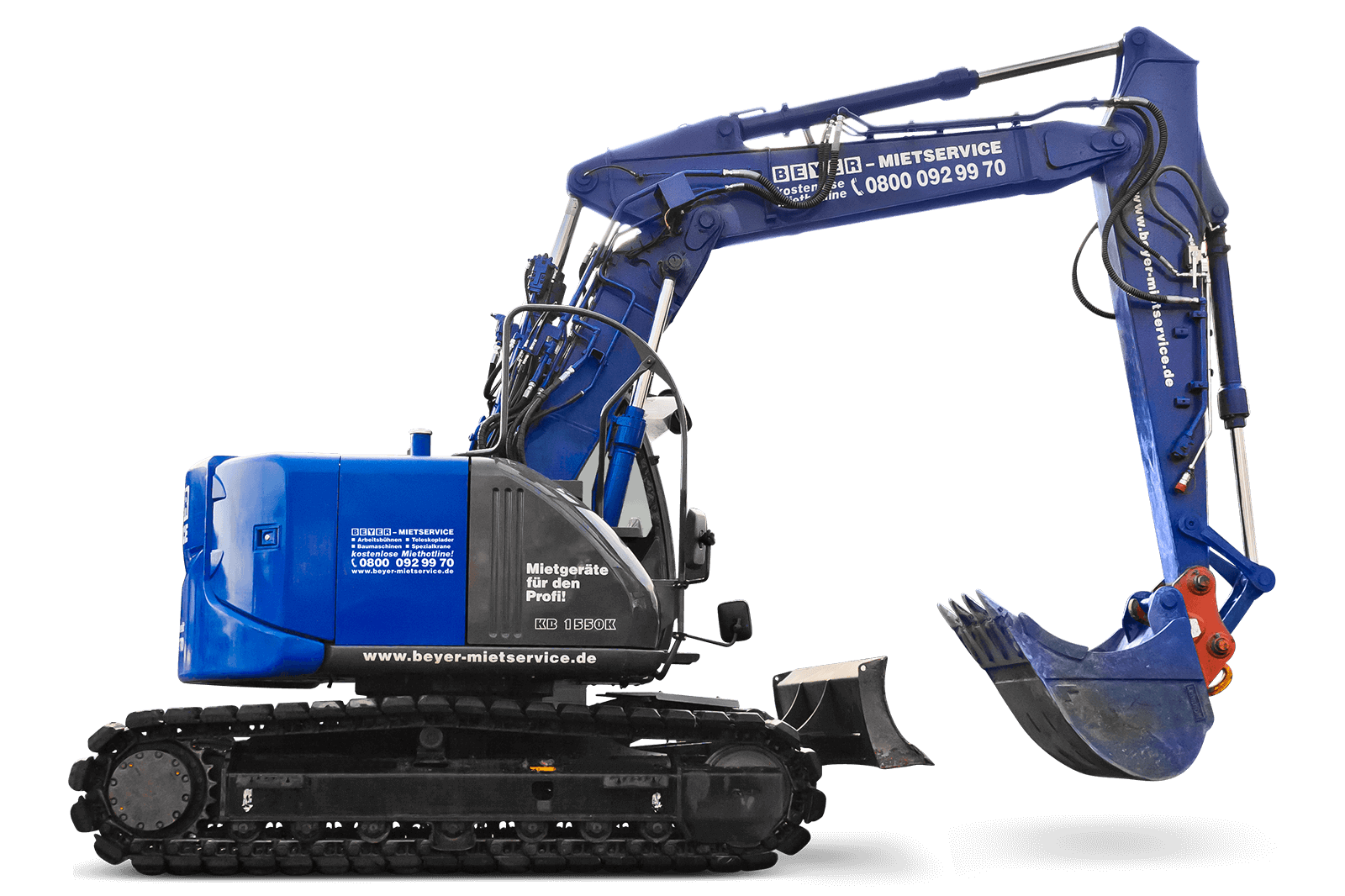 Kettenbagger KB 1550 K mieten – 2