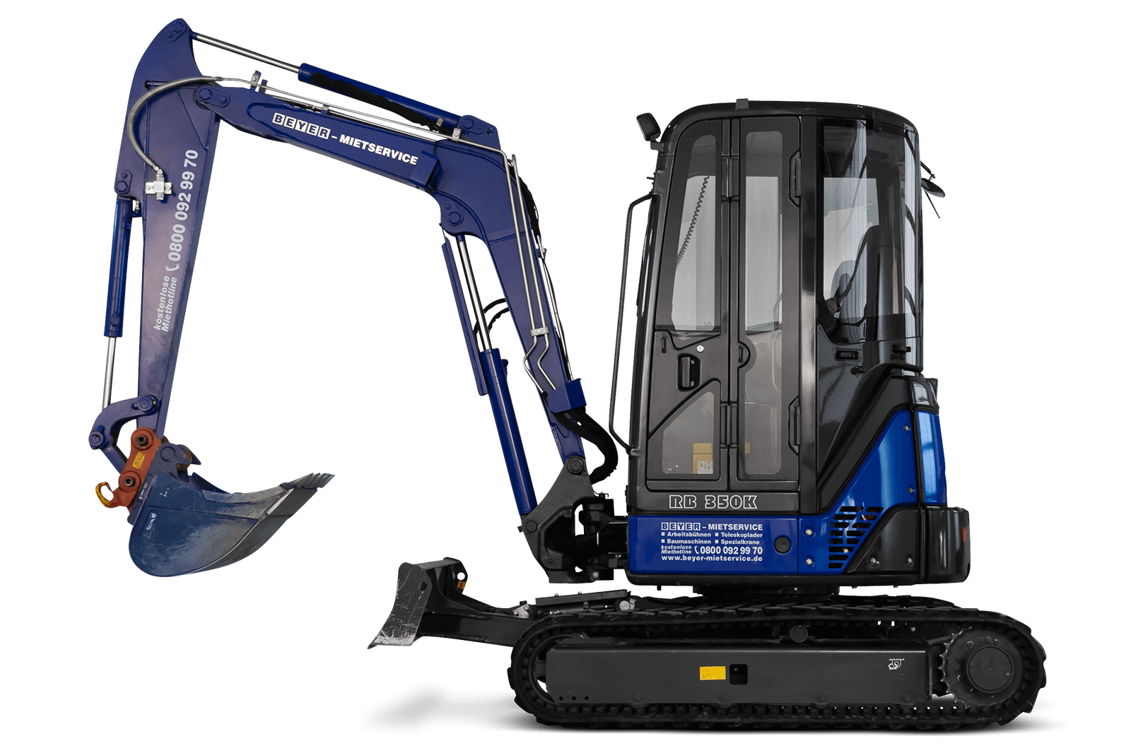 Raupenbagger RB 350 K mieten – 4